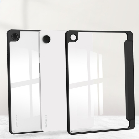 Θήκη για Samsung Galaxy Tab A9+, Smartcase Hybrid, με χώρο για γραφίδα, μαύρη