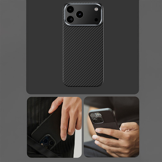BENKS Kevlar Armor Air Carbon Fiber 600D A070 σε θήκη MagSafe για iPhone 17 Pro Max