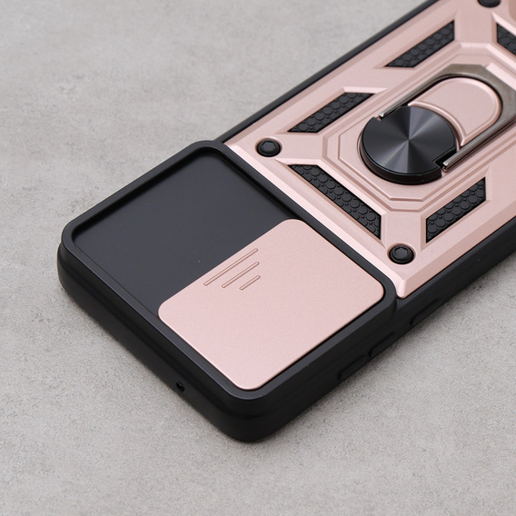 Θήκη για Motorola Moto G84 5G, CamShield Slide, ροζ rose gold