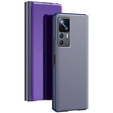 Θήκη για Xiaomi 12T / 12T Pro, Clear View, μωβ