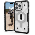 Urban Armor Gear Θήκη για iPhone 15 Pro Max, Pathfinder MagSafe, διαφανής / μαύρη