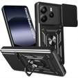 Θήκη για Xiaomi Redmi Note 14 4G, CamShield Slide, μαύρη