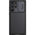 Θήκη για Samsung Galaxy S22 Ultra, θωρακισμένη Nillkin, CamShield Pro, μαύρη