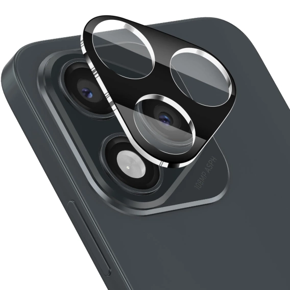 Μετριασμένο γυαλί για κάμερα για το Honor 400 Lite, μαύρη