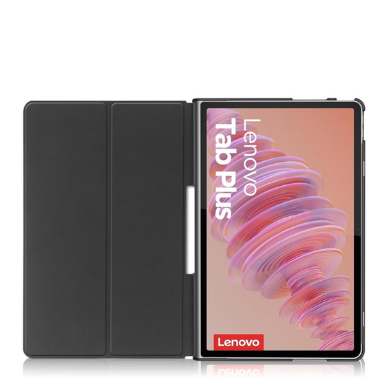 Θήκη για Lenovo Tab Plus, Smartcase, μαύρη