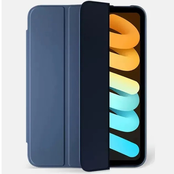 Θήκη για iPad mini 8.3" 2021 (6 gen.) / iPad mini 8.3" 2024 (7 gen.), Smartcase, σκούρο μπλε