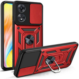 Θήκη για Oppo A98 5G, CamShield Slide, κόκκινο