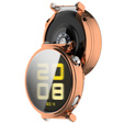 Θήκη 2σε1 με προστατευτικό οθόνης για Huawei Watch GT 5 Pro 42mm, ροζ rose gold 