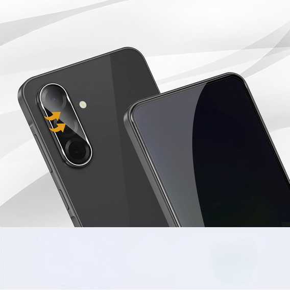 Μετριασμένο γυαλί για κάμερα για το Samsung Galaxy A36, διαφανής