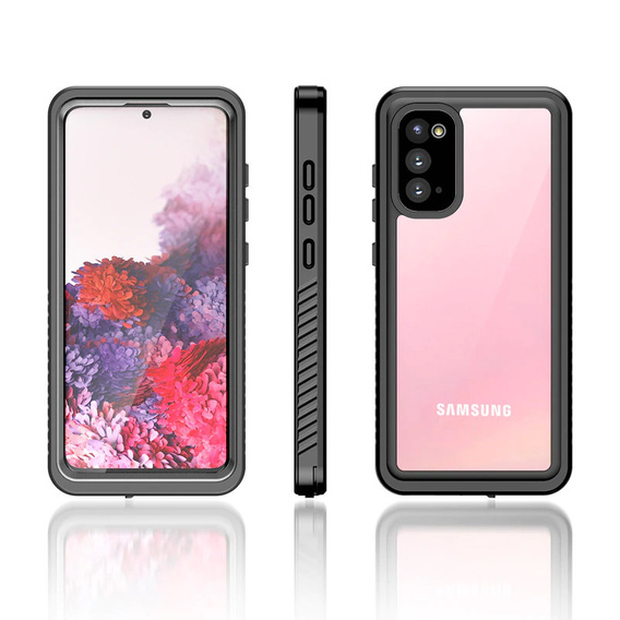 Αδιάβροχη θήκη IP68 για το Samsung Galaxy S20 FE, μαύρη
