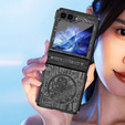 Θήκη για Samsung Galaxy Z Flip7 FE / Z Flip6, Mechanical Legend, μαύρη