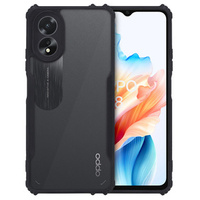 Θήκη για Oppo A38 4G / Oppo A18 4G, AntiDrop Hybrid, μαύρη