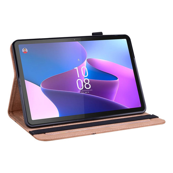 θήκη για Lenovo Tab P11 Gen 2 TB350FU TB350XU 11.5", Classic, με υποδοχή γραφίδας, καφέ