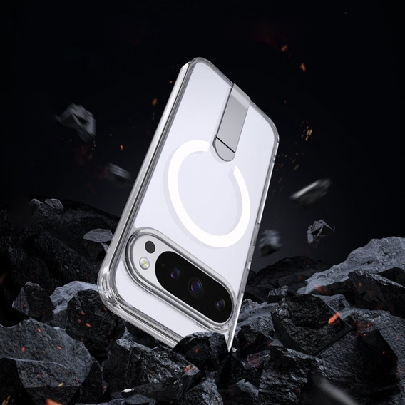 Υβριδική θήκη Fusion για το Google Pixel 10 Pro XL, για MagSafe, με βάση, διάφανη