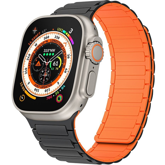 Λουράκι σιλικόνης για Apple Watch 1/2/3/4/5/6/7/8/9/SE/ULTRA/ULTRA 2 42/44/45/49MM