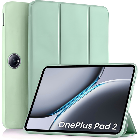 Θήκη για OnePlus Pad 2, Smartcase, πράσινη