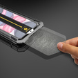 2x Μετριασμένο γυαλί για iPhone 11 / XR, ERBORD Easy App Full Screen Protector