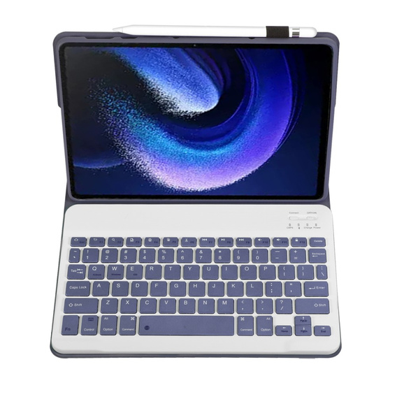 Θήκη + πληκτρολόγιο Xiaomi Pad 6/6 Pro, μωβ