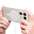 Θήκη για Motorola Edge 50 Ultra, Fusion Hybrid, για MagSafe, διαφανής