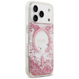 GUESS Resin Bottom Glitter MagSafe θήκη για iPhone 17 Pro
