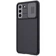 Θήκη για Samsung Galaxy S21 FE, θωρακισμένη Nillkin, CamShield Pro, μαύρη