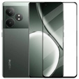 Μετριασμένο γυαλί 3D για Realme GT 6 / 6T, μαύρο πλαίσιο