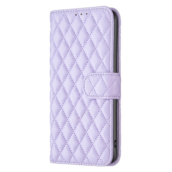 Θήκη με πτερύγιο για Infinix Hot 40i, Wallet, BINFEN COLOR, μωβ