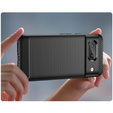 Θήκη για Google Pixel 8, Carbon, μαύρη