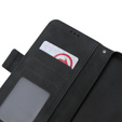Θήκη με πτερύγιο για Oppo A38 4G / Oppo A18 4G, Card Slot, μαύρη