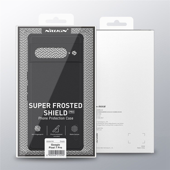 NILLKIN θήκη για Google Pixel 7 Pro 5G, θήκη Super Frosted Shield, μαύρη