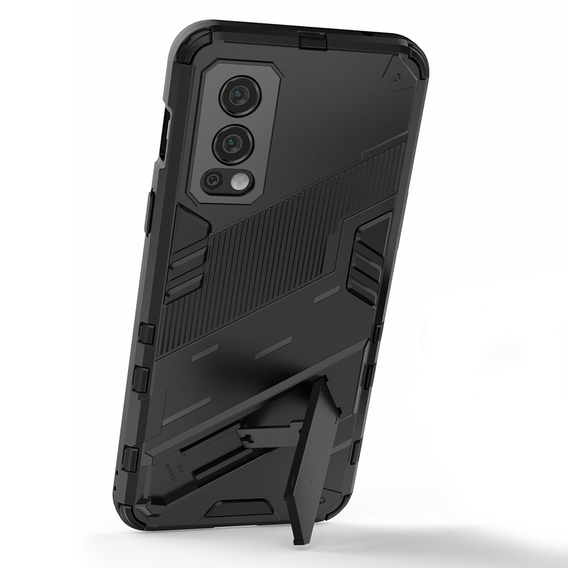 Θήκη για OnePlus Nord 2 5G, Military kickstand, μπλε