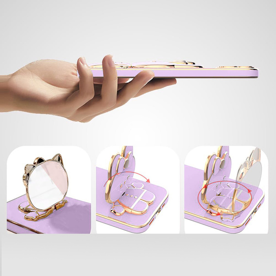 Θήκη για Xiaomi Redmi 13, Bunny, μωβ