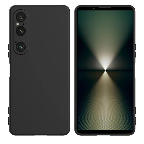 Λεπτή θήκη για Sony Xperia 1 VI, Slim, μαύρη