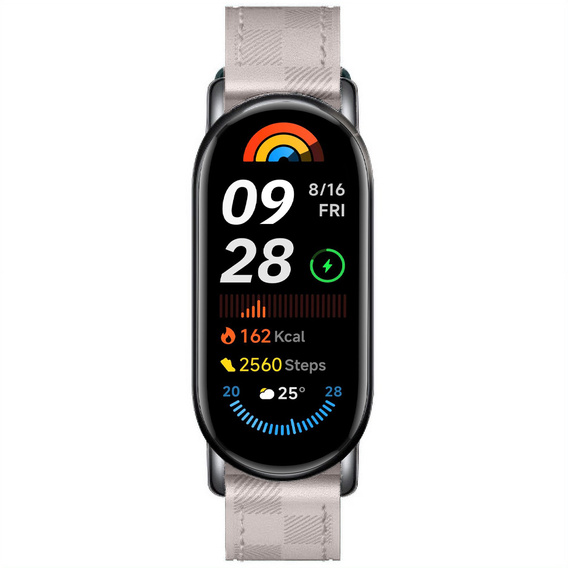 Δερμάτινο λουράκι για Xiaomi Smart Band 10 / 9 / 8