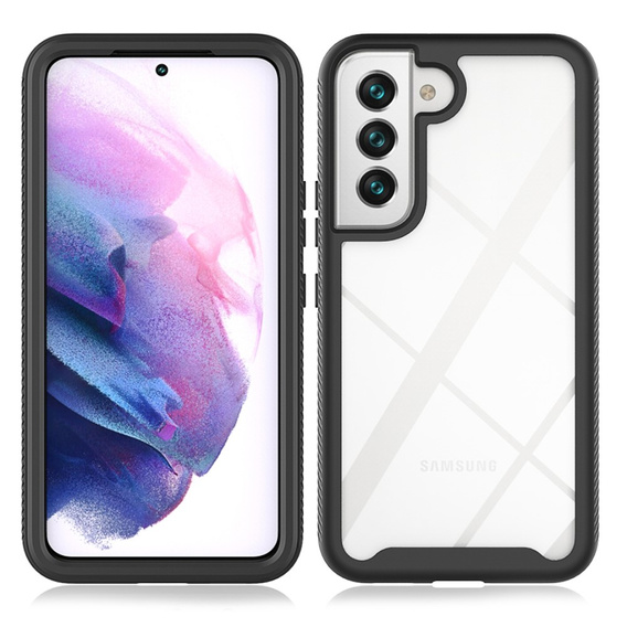 Θήκη για Samsung Galaxy S22 5G, Shockproof, με μεμβράνη, μπλε