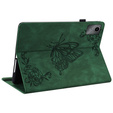 θήκη για το Lenovo Tab M11, Butterfly, πράσινη