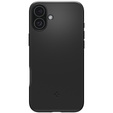θήκη Spigen για iPhone 16 Plus, Thin Fit Mag, γκρι + γυαλί 9H tempered