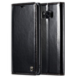 θήκη CASEME για Samsung Galaxy S8, Waxy Textured, μαύρη