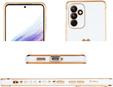 Θήκη για Samsung Galaxy A25 5G, Electro heart, λευκή + Full Glue Ceramic Glass