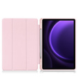 Θήκη για Samsung Galaxy Tab S10 Lite / S10 FE / S9 FE, Smartcase με χώρο για γραφίδα, ροζ