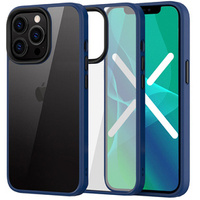 Θήκη για iPhone 13 Pro Max, ERBORD Hybrid Case, μπλε