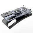 Θήκη για OnePlus Nord CE4 Lite, KickStand Camera Lens, μαύρη