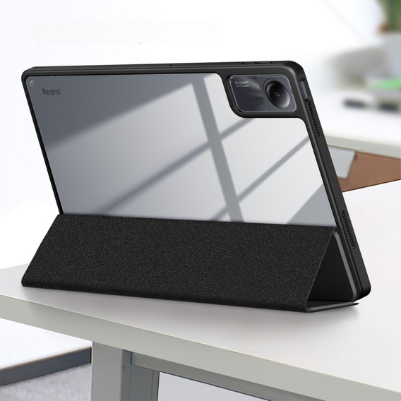 Θήκη για Xiaomi Redmi Pad SE 11", Smartcase Hybrid, με χώρο για γραφίδα, μαύρη