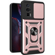 Θήκη για Xiaomi Poco F5 Pro, CamShield Slide, ροζ rose gold