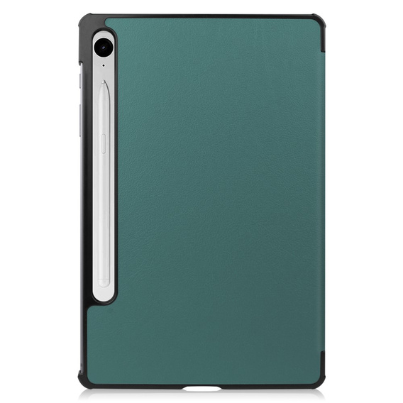 Θήκη για Samsung Galaxy Tab S9 FE, τρίπτυχη, πράσινη