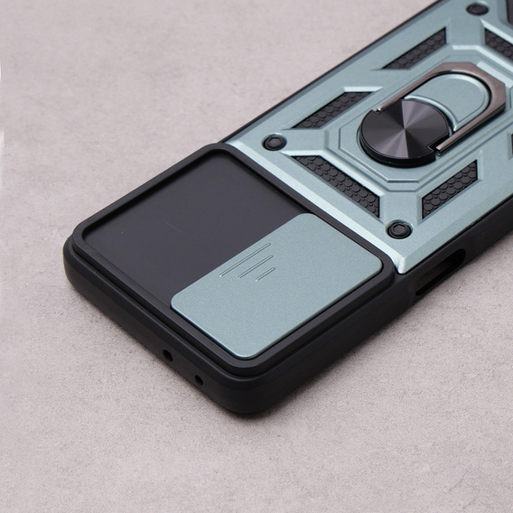 Θήκη για Oppo A98 5G, CamShield Slide, πράσινο