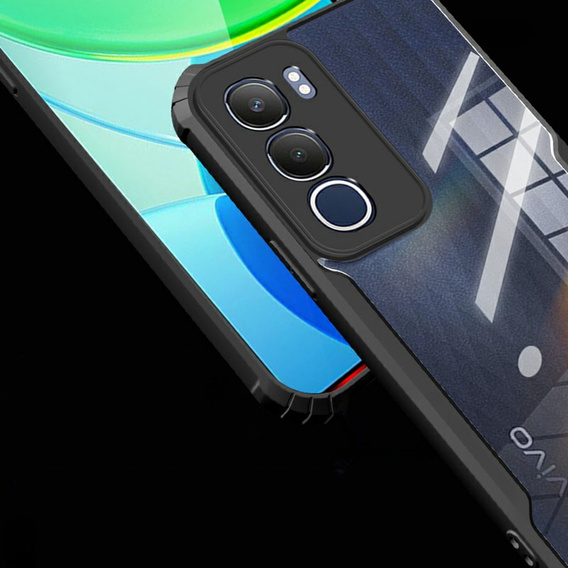Θήκη για Vivo Y19s, AntiDrop Hybrid, μαύρη