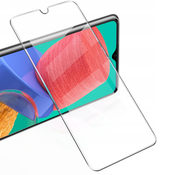 2x Μετριασμένο γυαλί για Samsung Galaxy M33/A12/M12, ERBORD 9H Hard Glass στην οθόνη