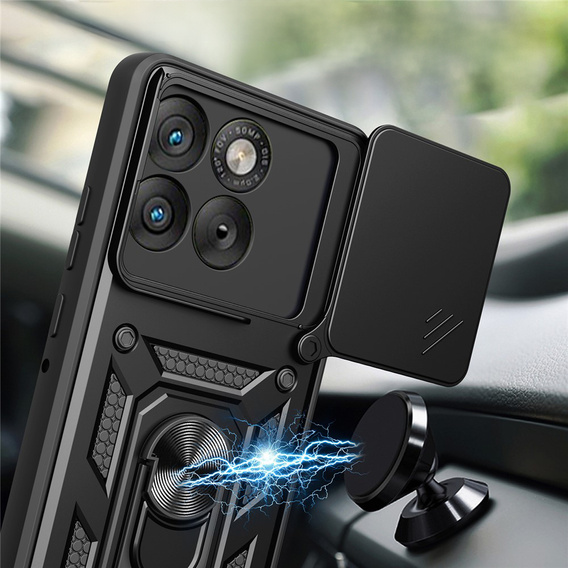 Θήκη CamShield Slide με προστατευτικό κάλυμμα για την κάμερα και δακτύλιο για Motorola Edge 70