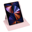 Θήκη για iPad Pro 11" 2022/2021/2020 (4/3/2 gen.), με υποδοχή γραφίδας, περιστρεφόμενη κατά 360°, ροζ